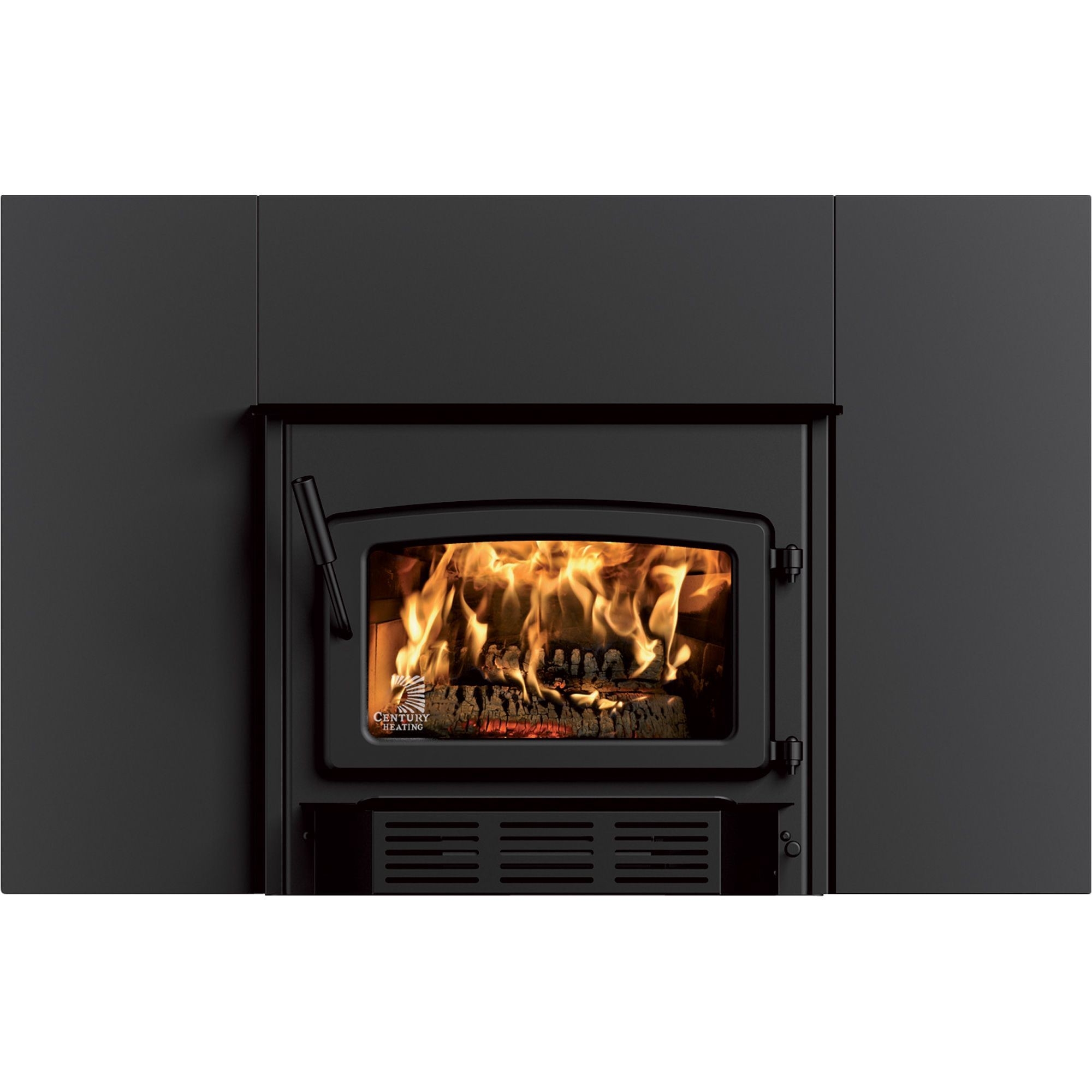 excellent century heating high efficiency fireplace wood insert — 75,000 btu, epa northern tool fireplace insert image