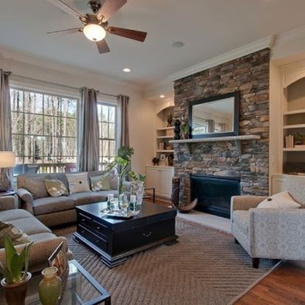 Splendid Arrange Living Room With Fireplace And Tv Top Rated