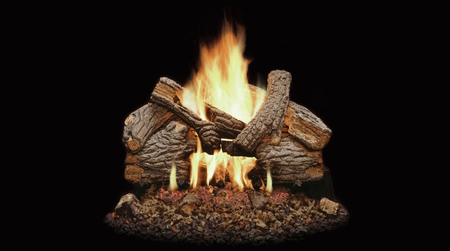 excellent majestic 18" massive oak vented natural gas log set with no pilot how to light a pilot light on a gas fireplace picture