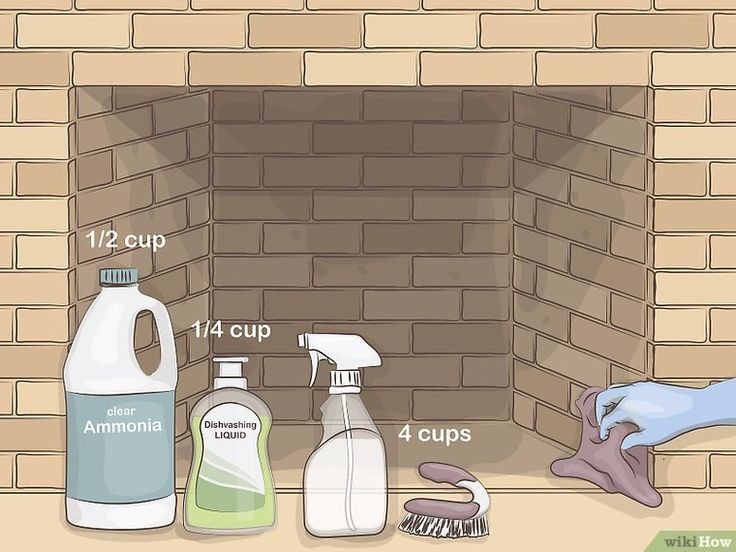 excellent pin on fireplace cleaning how to clean bricks inside fireplace photo