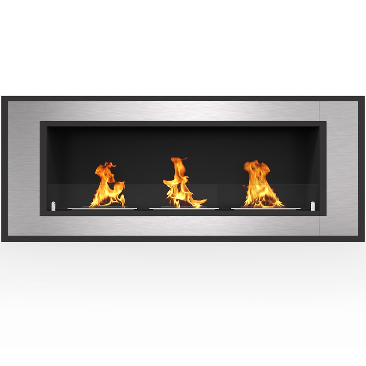 fantastic cynergy 50 inch ventless built in recessed bio ethanol wall mounted ventless wall mount gas fireplace pics