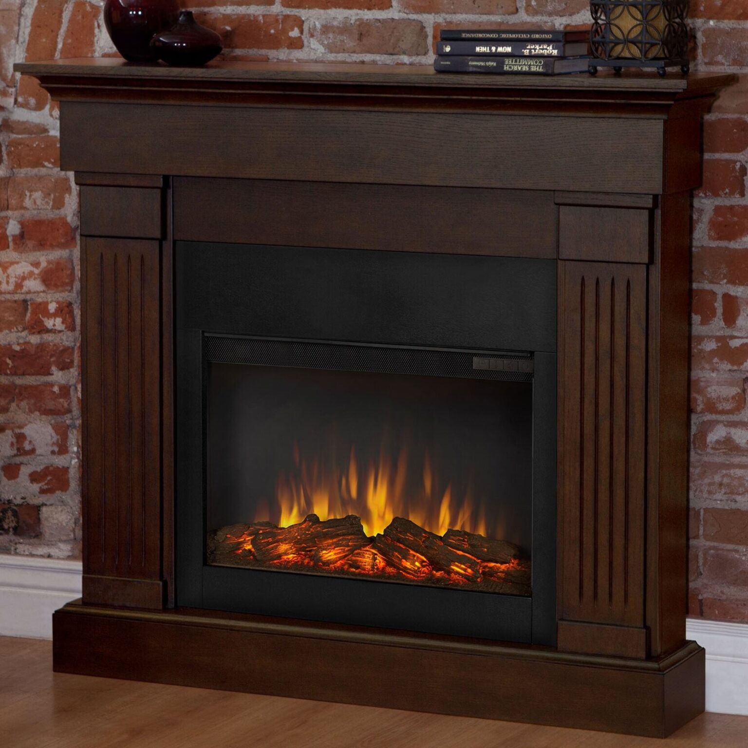 fantastic real flame slim crawford wall mounted electric fireplace &amp; reviews electric wall mount fireplaces picture