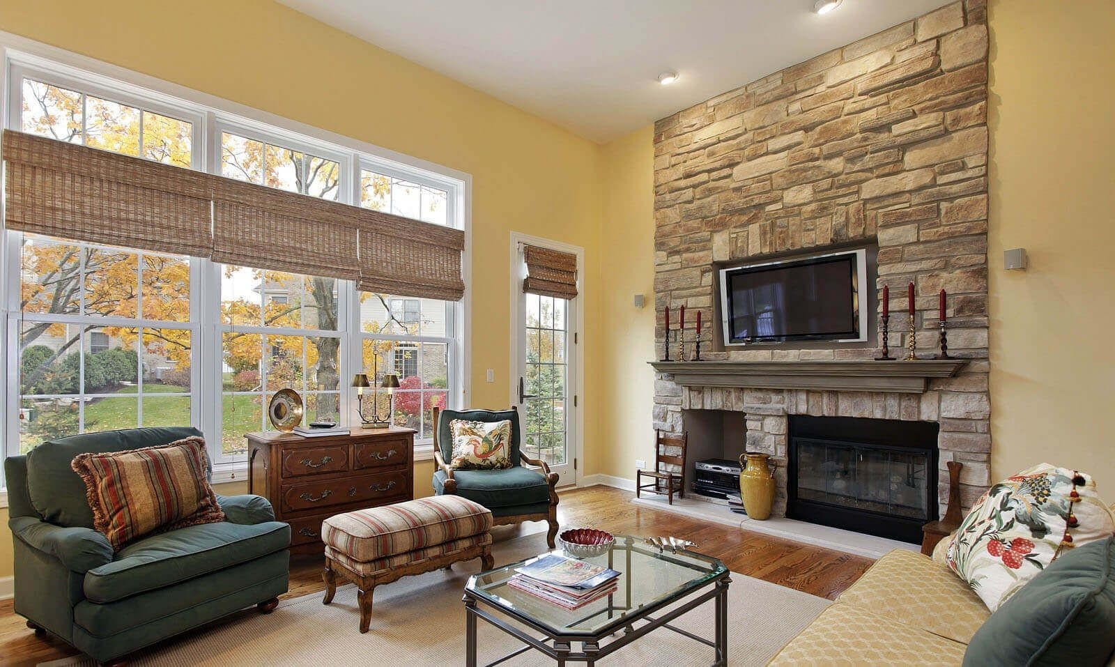 fascinating corner fireplace ideas with tv above | living room setup, living room small living room ideas with corner fireplace image