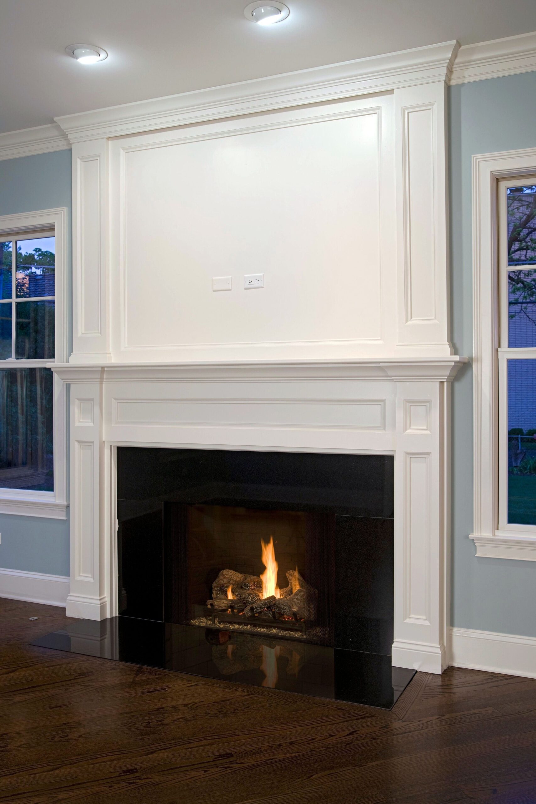 fascinating cute tv above fireplace photos for 2019 | fireplace design, fireplace fireplace mantel ideas with tv image