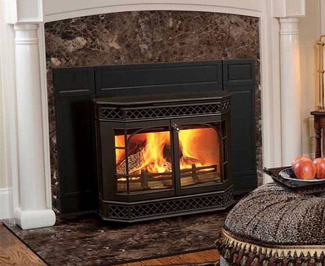 fascinating fireplace inserts installation | a 101 diy guide | stacked stone tile electric fireplace insert with blower picture