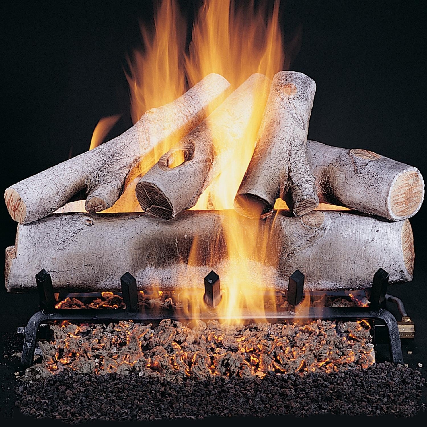 fascinating rasmussen 18 inch white birch gas log set with vented natural gas how to light a gas log fireplace pics