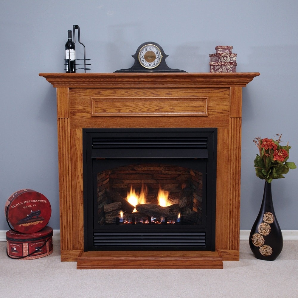 fascinating white mountain hearth 32 inch ventless gas fireplace with slope glaze ventless wall mount gas fireplace image