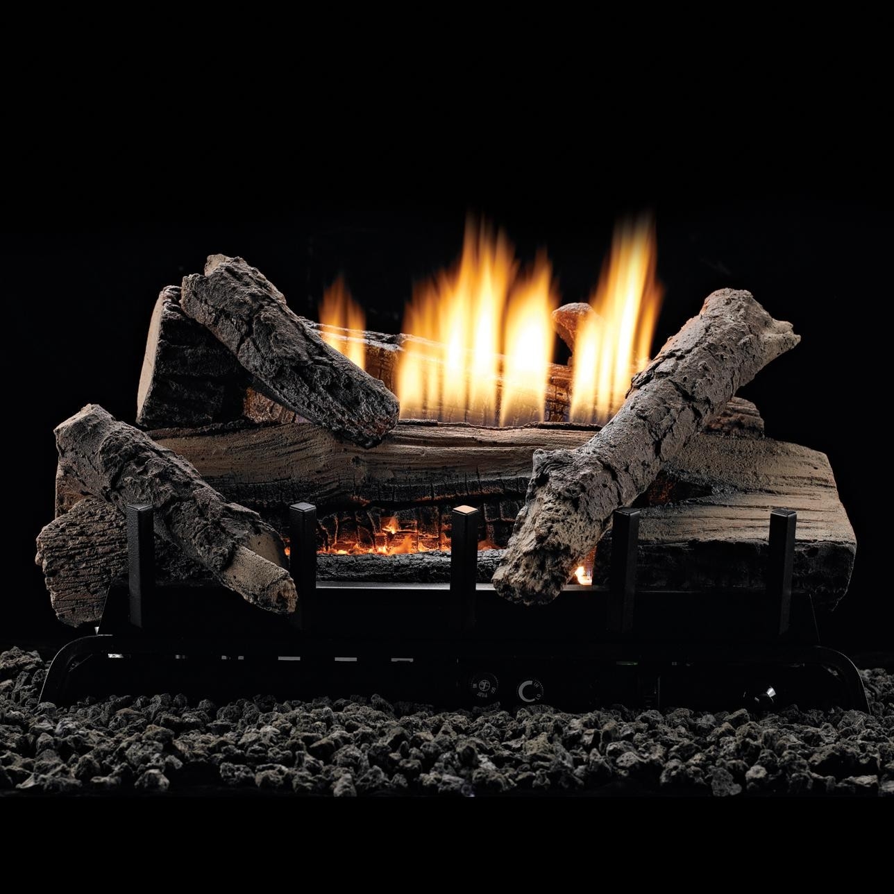 fascinating white mountain hearth whiskey river ventless gas log set with contour how to light a gas log fireplace image