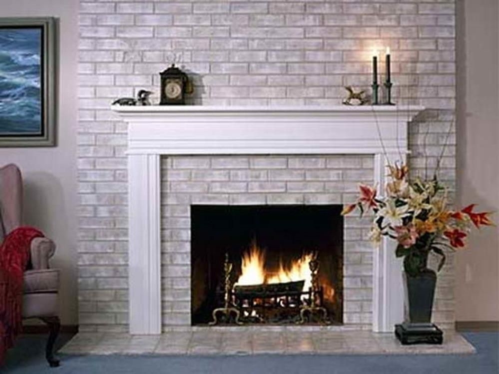 get lowes 19 perfect interior brick wall paint ideas #interiordesign | painted painted brick fireplace remodel pics