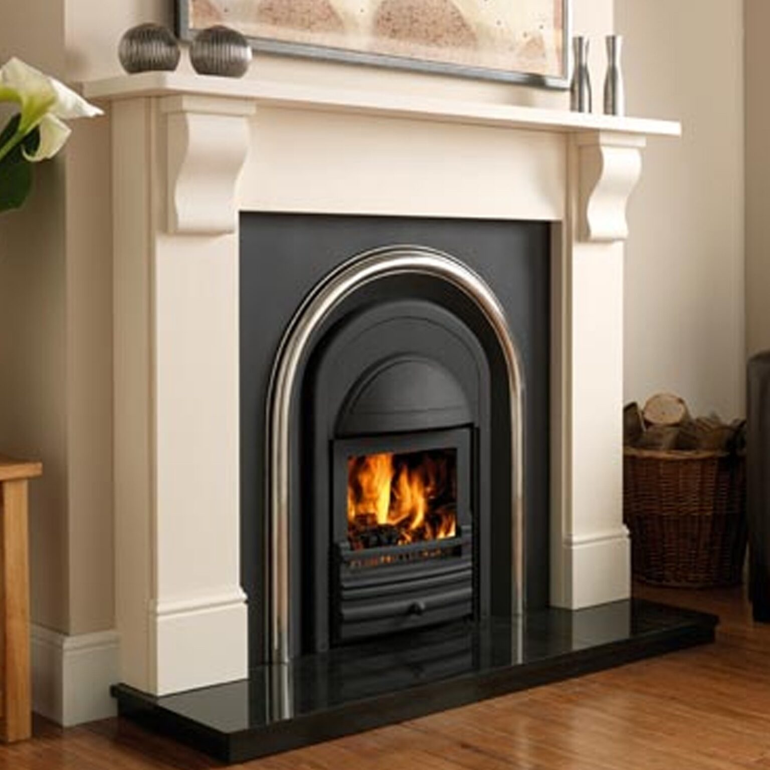 get lowes solid fuel glass fronted fireplaces | london &amp; wimbledon | enviro flame glass logs for fireplace pics