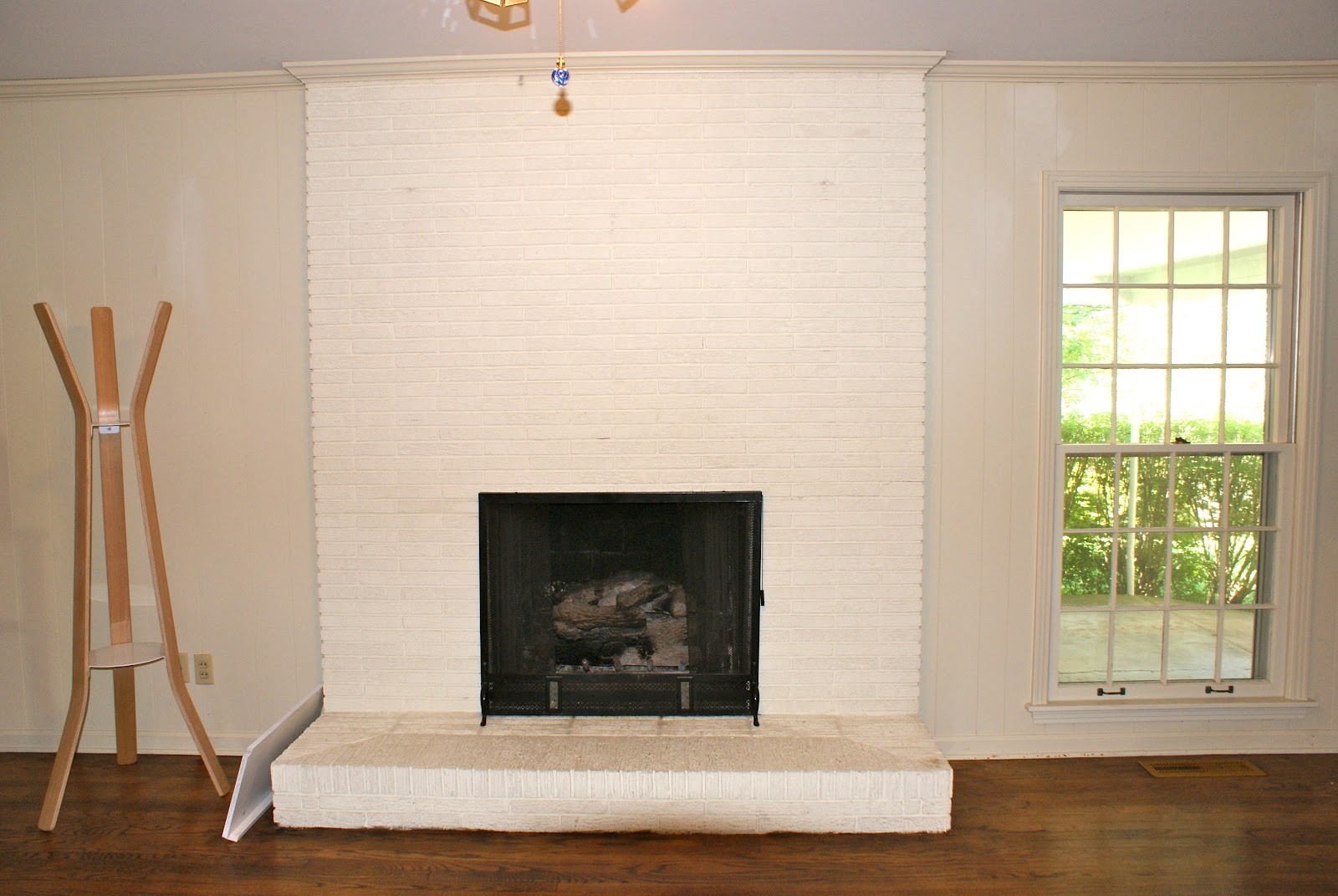 get lowes some like a project: painting the fireplace what kind of paint to use on fireplace picture