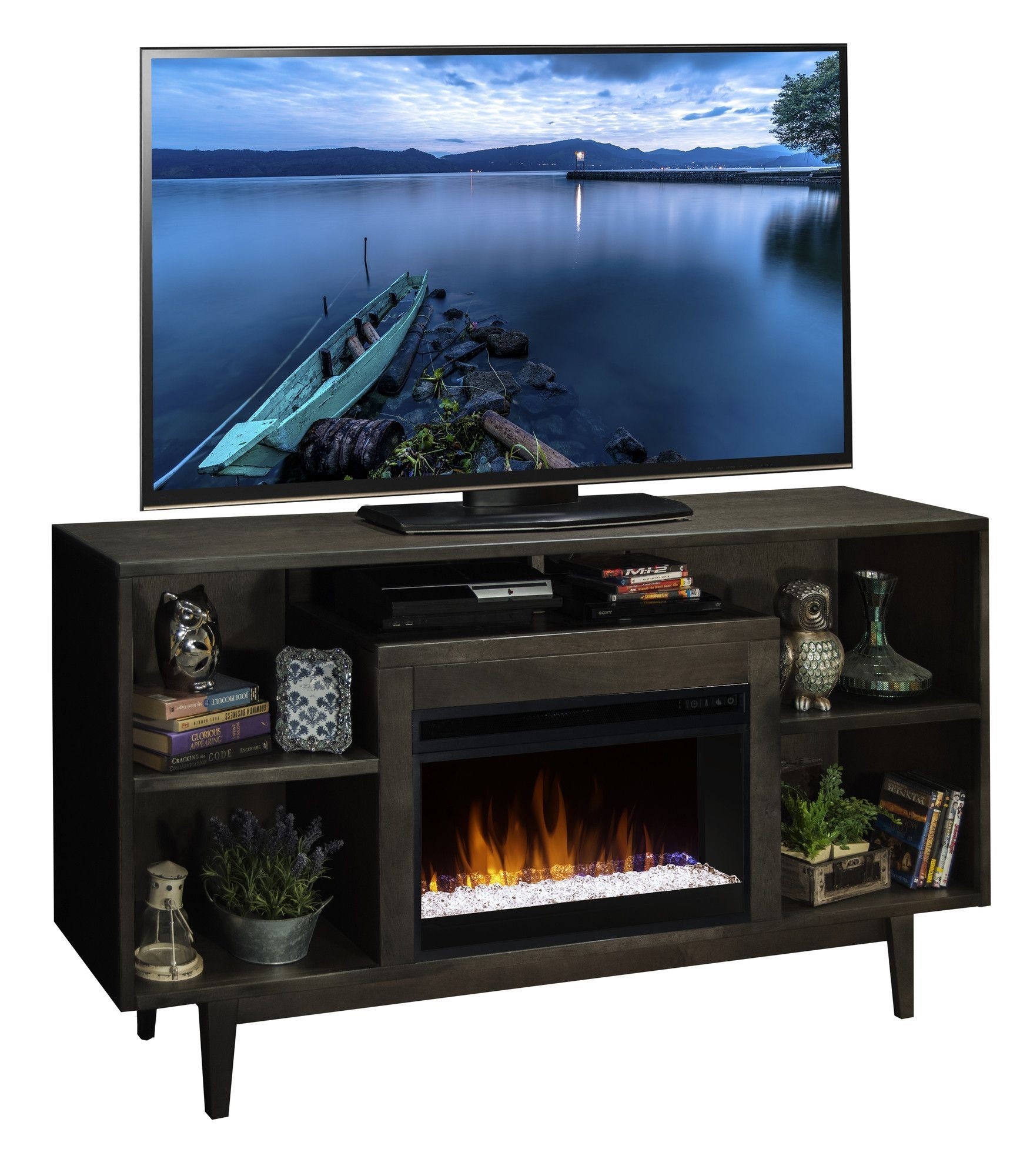 Best Electric Fireplace Tv Stand Combo Commercial