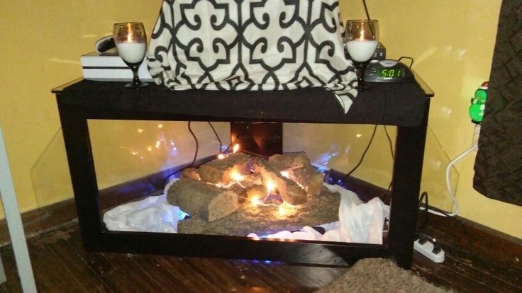 good made this fake fireplace to make florida seem more christmas y used how to make a fake fireplace for christmas picture