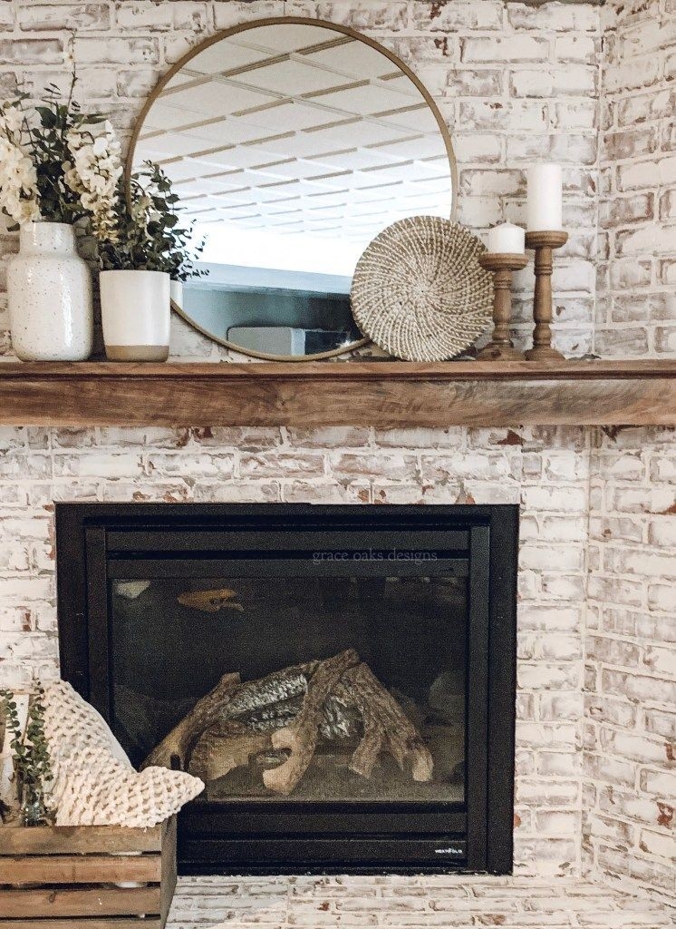 good pin on d i y what to do with ugly brick fireplace picture