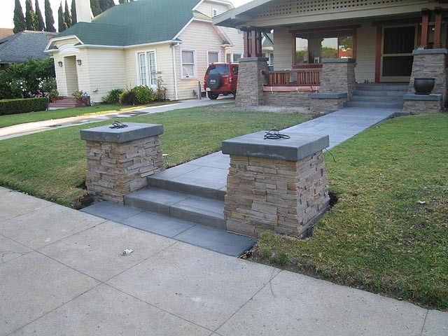 gorgeous concrete | los angeles chimney repair specialist concrete for fireplace repair photo