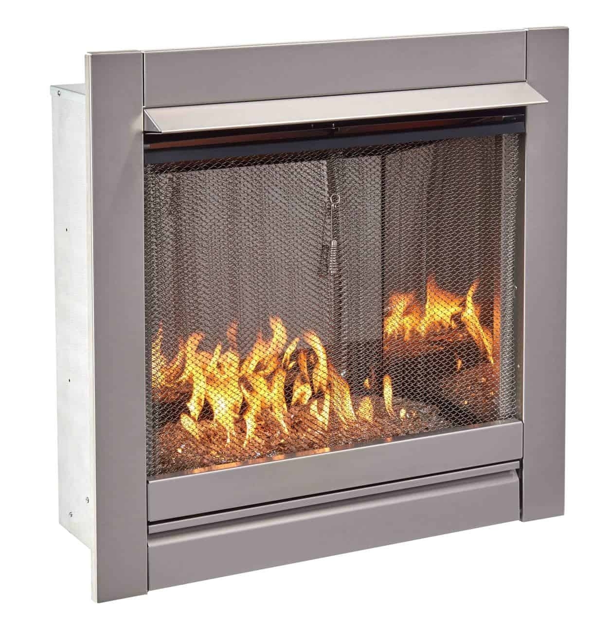 gorgeous duluth forge vent free stainless outdoor gas fireplace insert with gas insert fireplace canada image