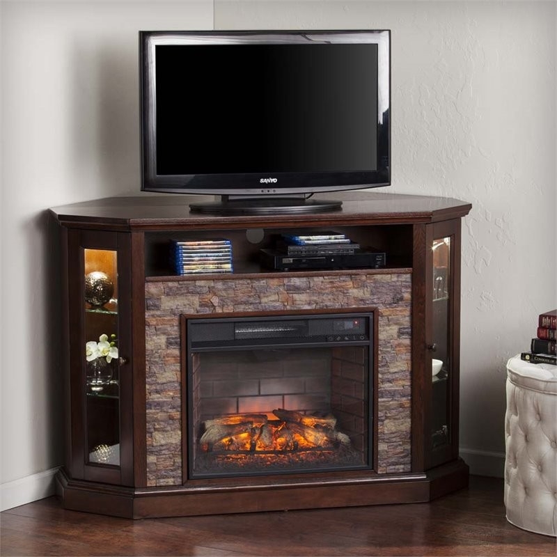Fascinating Tv Stand With Fake Fireplace Top Guide