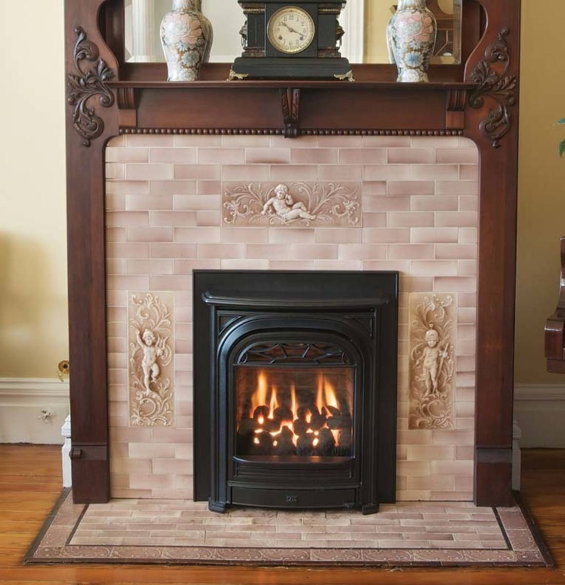 gorgeous the latest in fireplace inserts | gas fireplace insert, fireplace adding a fireplace without a chimney picture