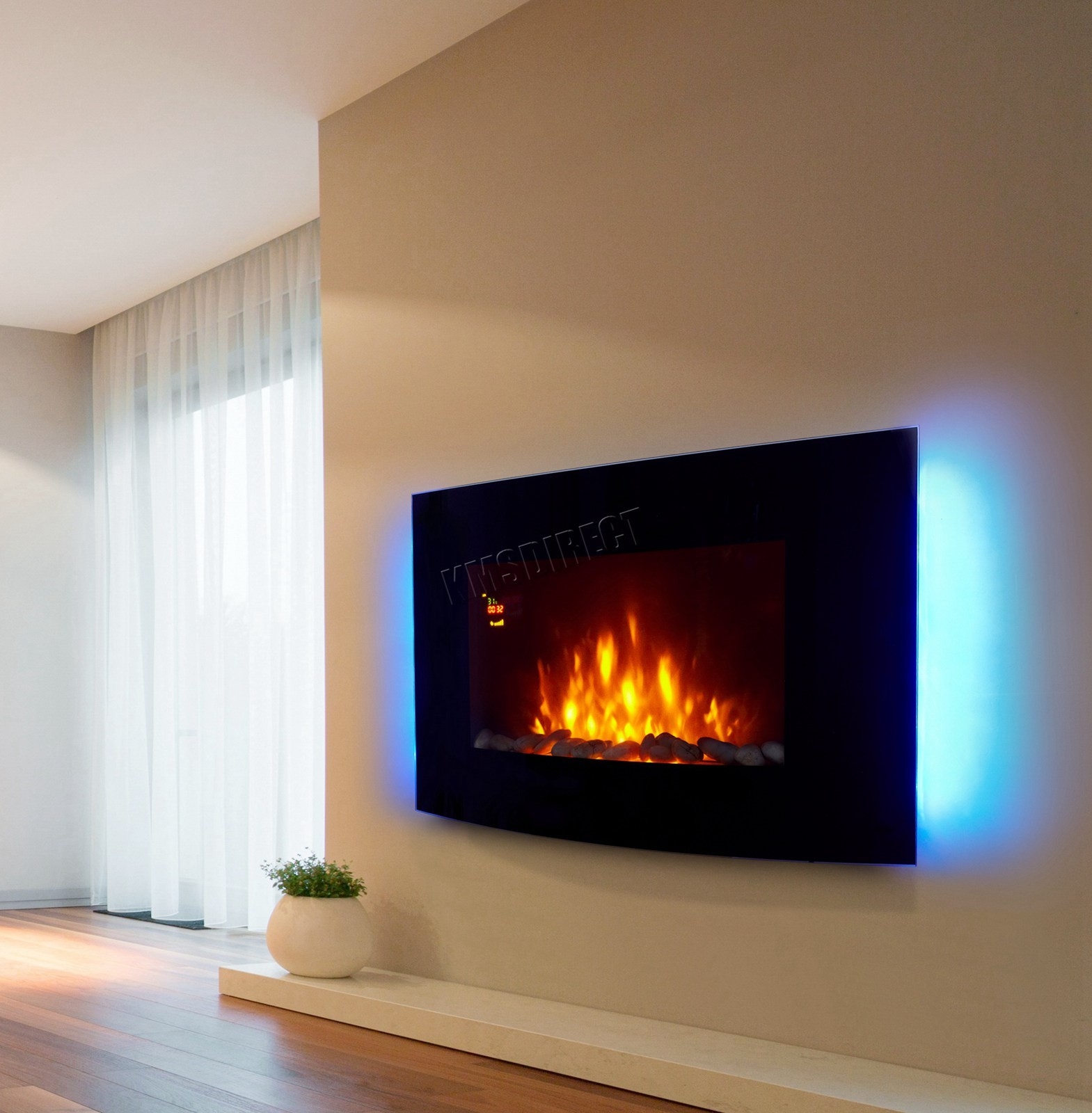 gorgeous wall mounted electric fireplace glass heater fire remote control led gas fireplace remote replacement picture