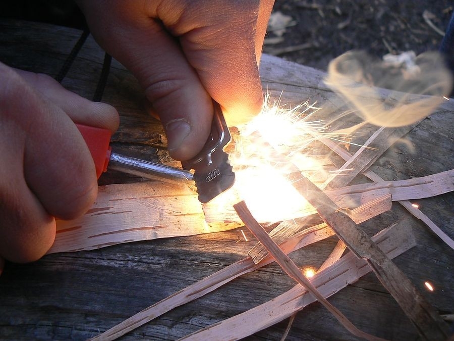image of 8 amazingly simple ways to start a fire while camping or at home | fire easiest way to start a fire in a fireplace image