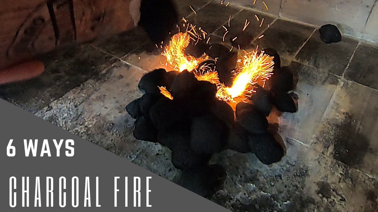 image of charcoal grilling for beginners | how to start a charcoal fire youtube how to start a coal fire in a fireplace picture