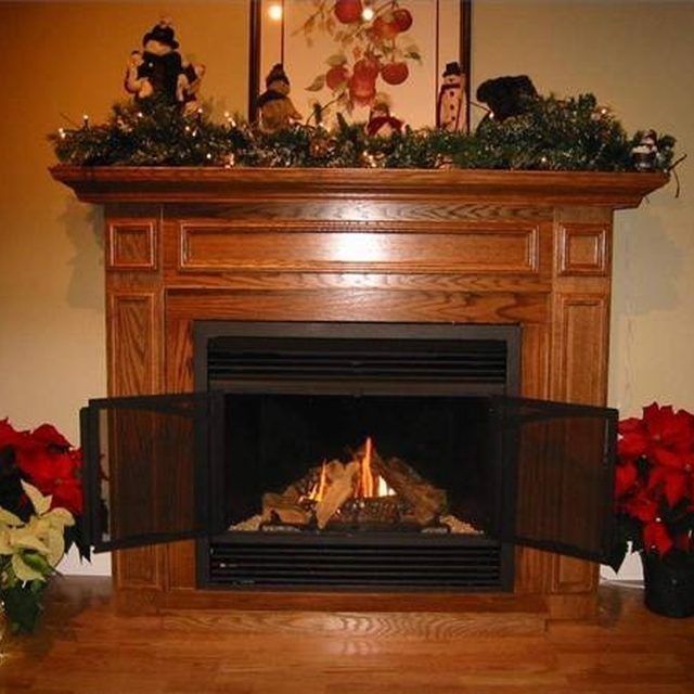 image of make a gas fireplace look real | gas fireplace, fireplace, gas how to build a gas fireplace picture