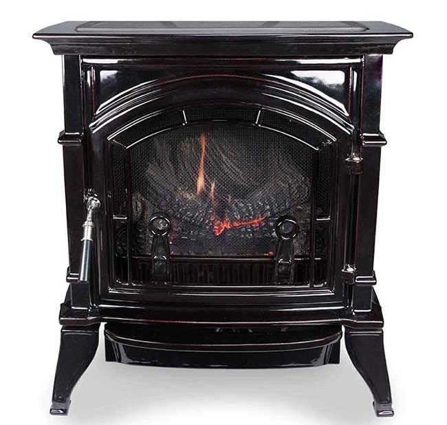 image of monessen cast iron vent free stove | fine's gas cast iron fireplace spares pics