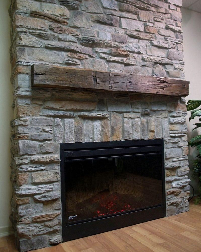 image of stacked stone tile | what is stacked stone tile? | how to install how to install stacked stone fireplace picture