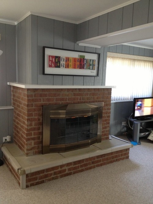 Best Updating A Brick Fireplace Wholesale