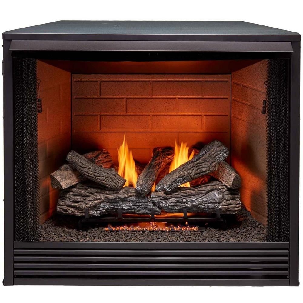 inspirational procom 36 in ventless gas firebox insert pc36vfc in 2020 | small gas gas fireplace insert home depot picture
