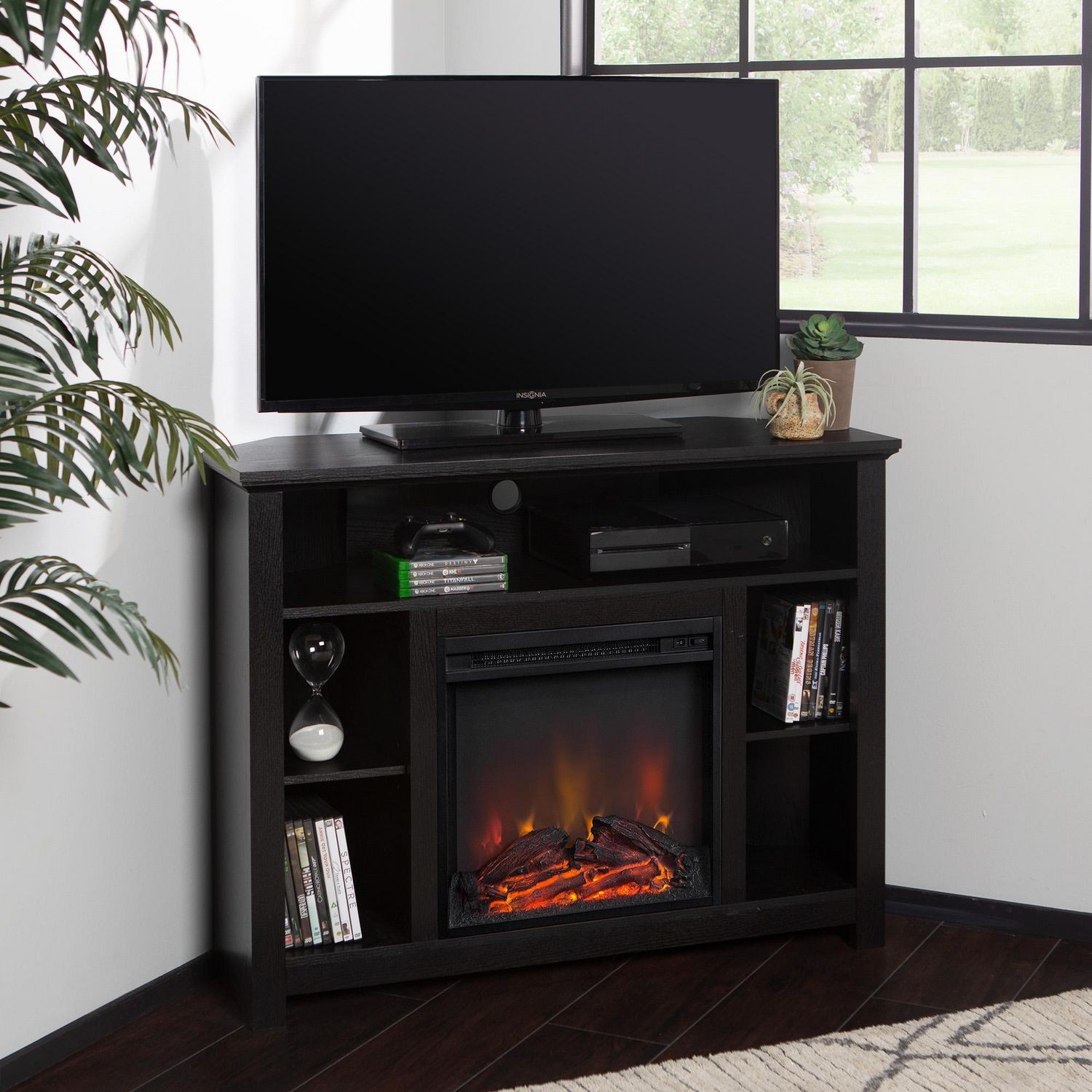 Buy Walmart Tv Stands With Fireplace Free Samples