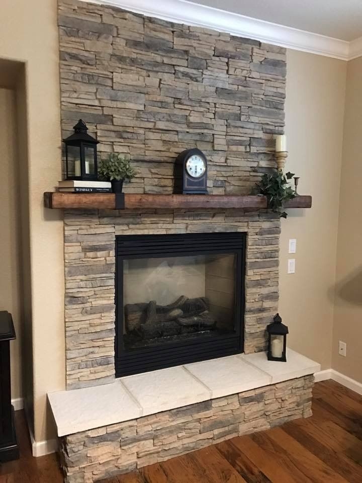 lowes fireplaces with stone 40 stone fireplace designs from classic to pictures of stone fireplaces image