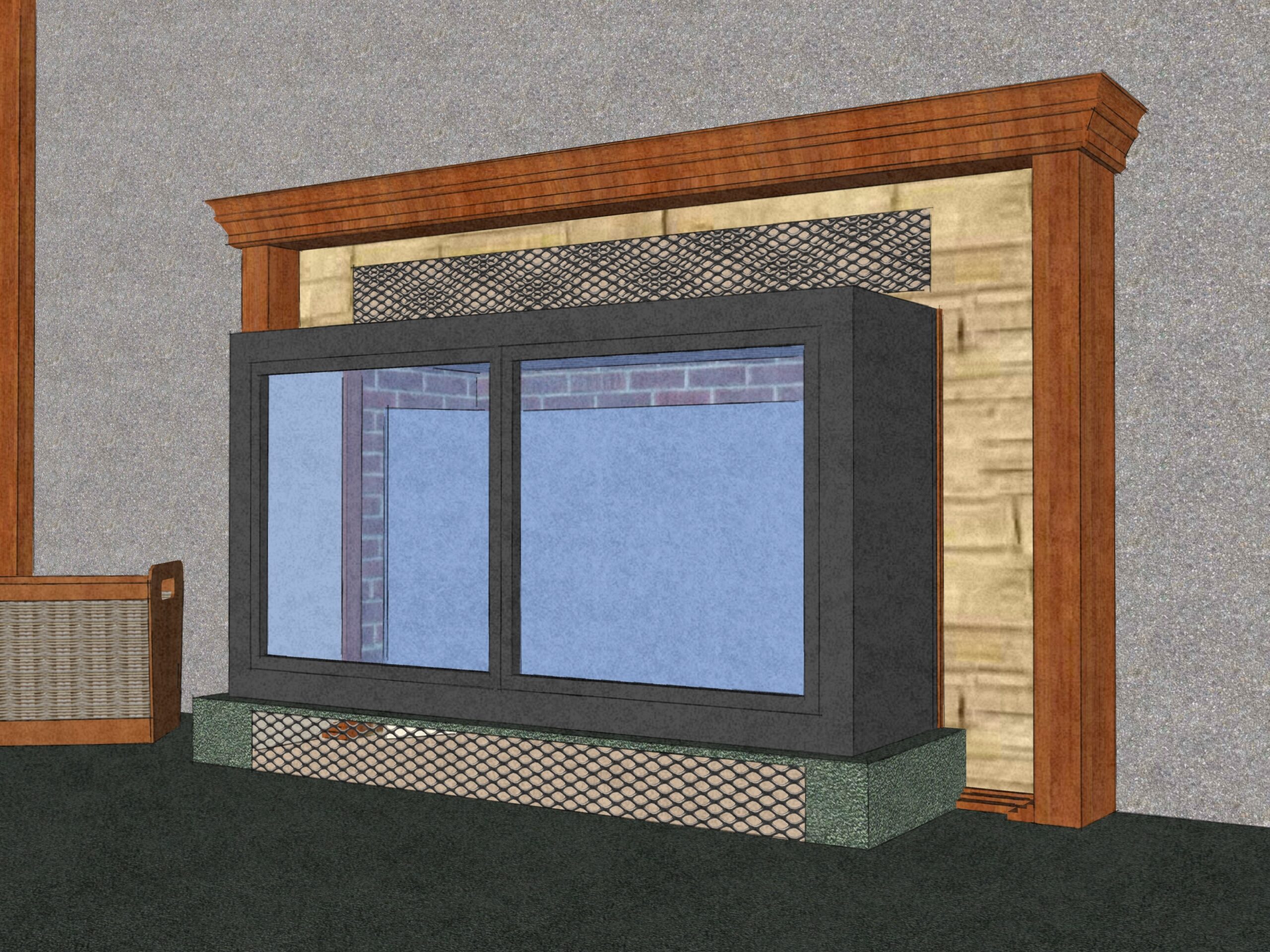 lowes how to make a fireplace more energy efficient: 4 steps how to build fireplace picture