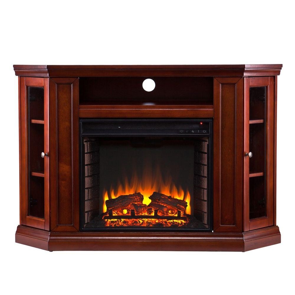 lowes southern enterprises claremont 48 in convertible media console media console electric fireplace picture