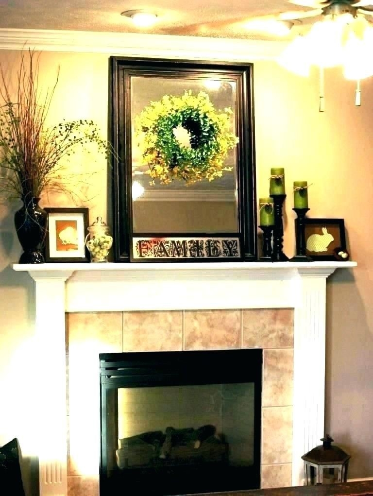 marvelous fireplace mantel with tv above above mantel ideas fireplace mantel no mantel fireplace decor photo