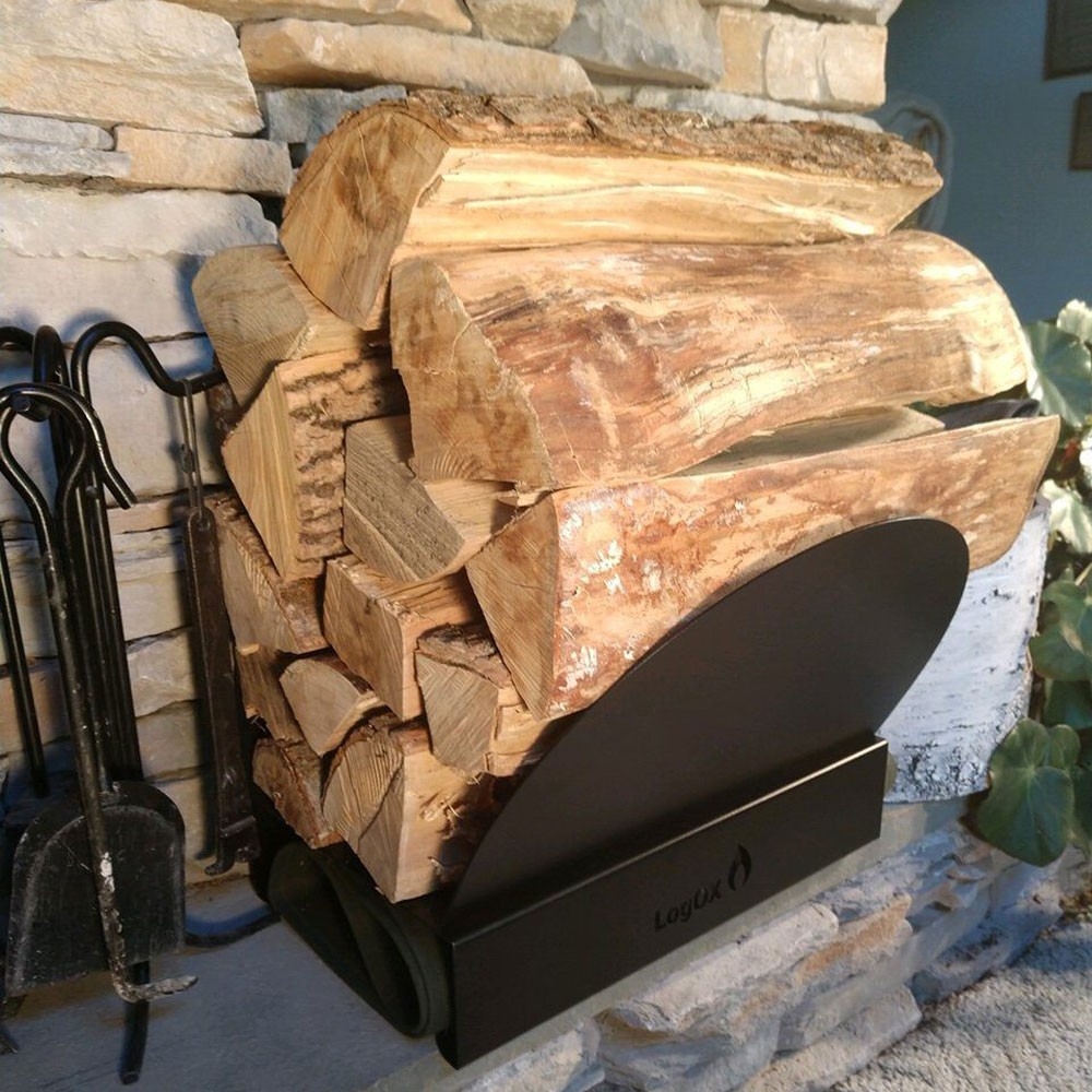 marvelous logox hearth bin steel indoor fireplace holder storage stand log wood holder for inside fireplace pics
