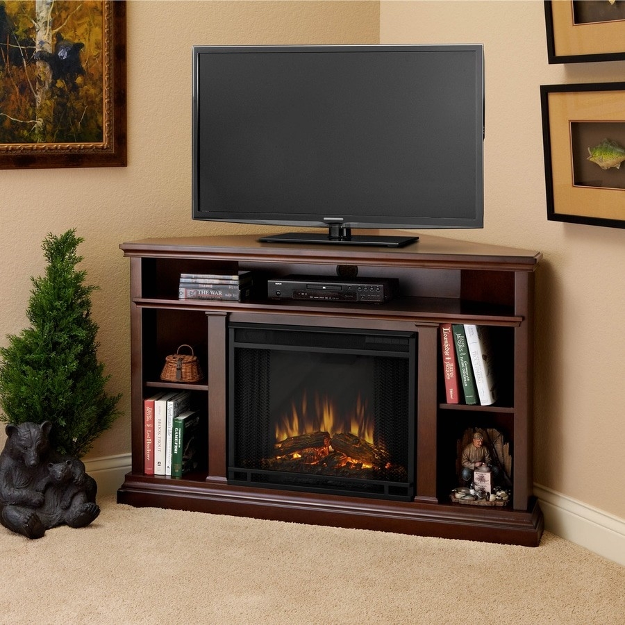 marvelous shop real flame 50 75 in w dark espresso wood led electric fireplace at fireplace entertainment center costco pics