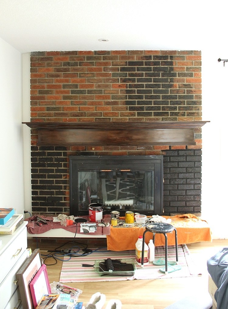 Outstanding Painting A Fireplace Hearth Buy