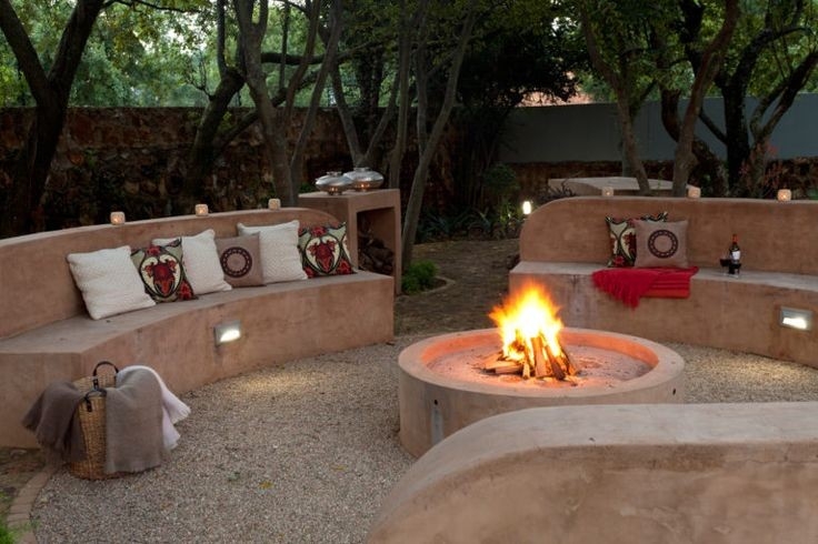 outstanding designing a stylish boma | backyard | outdoor fire, round fire pit, diy how to build a boma fireplace picture