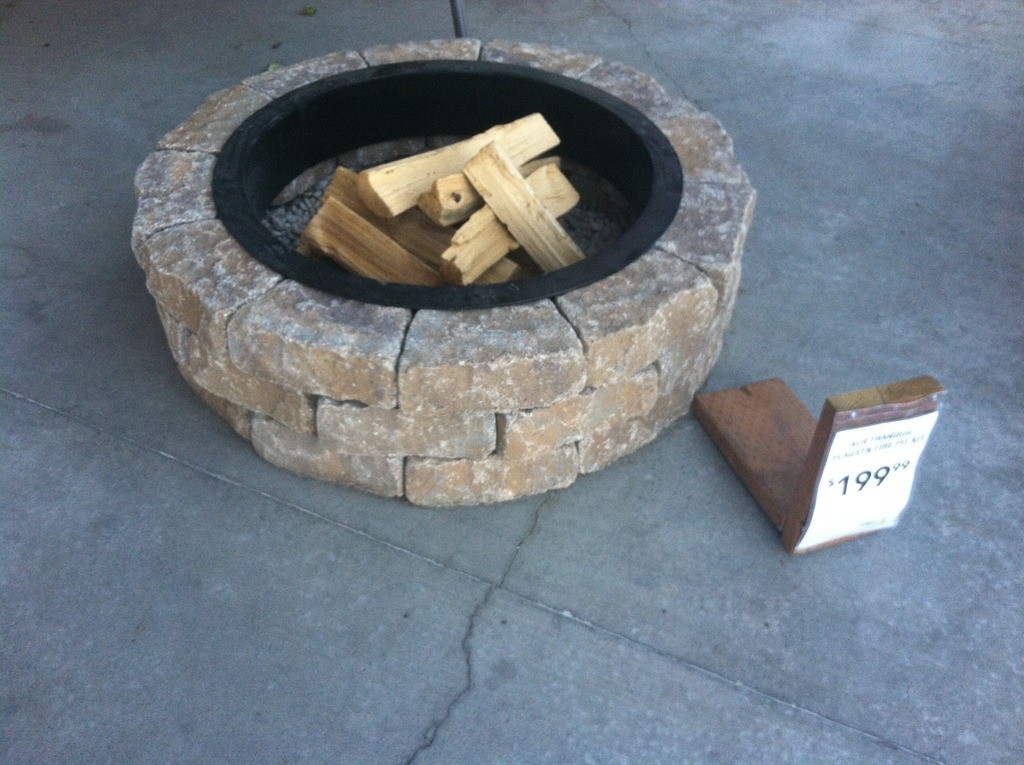 Brilliant Outdoor Fireplace Kits Lowes Top