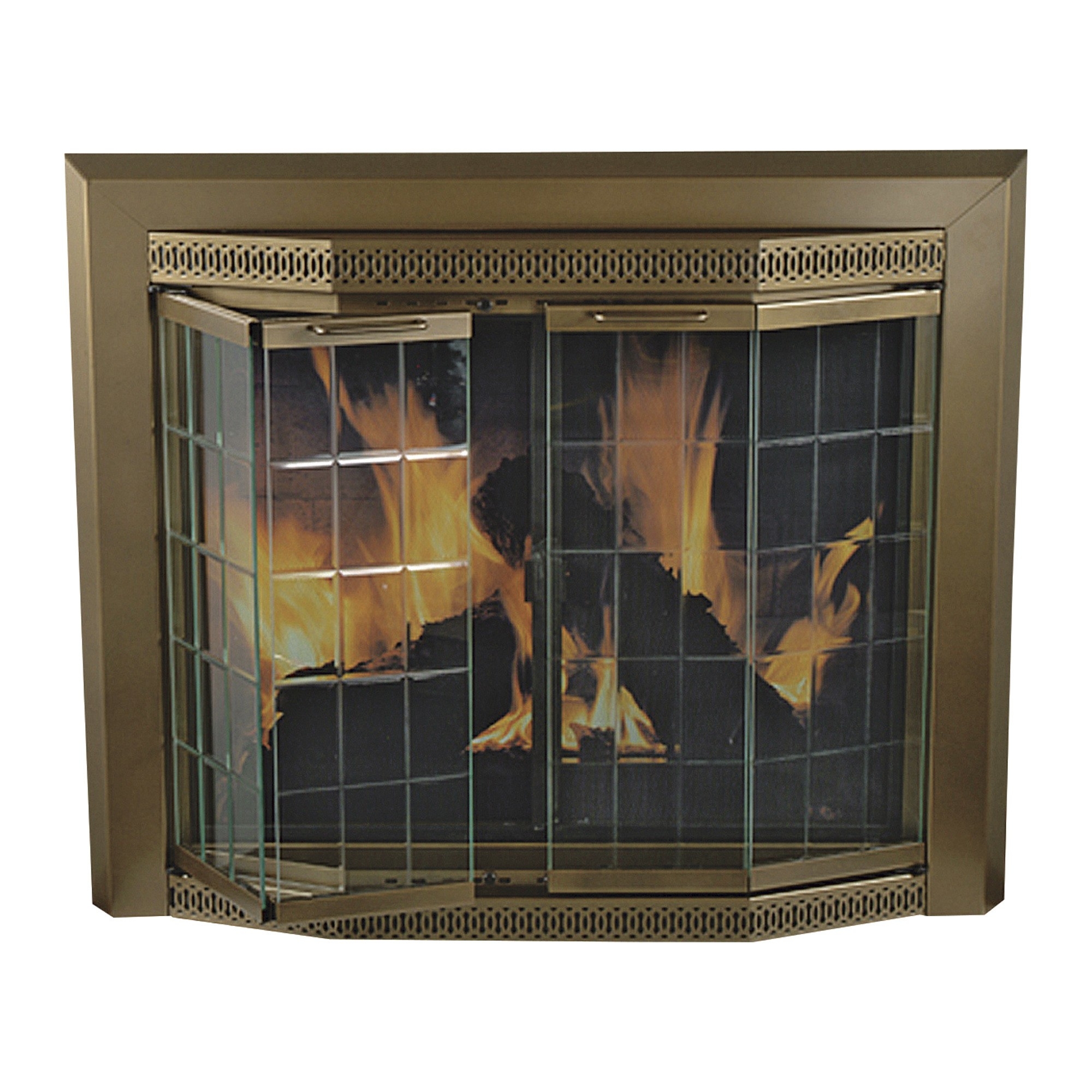 outstanding pleasant hearth grandior fireplace glass door — for masonry fireplaces fireplace screen doors home depot image