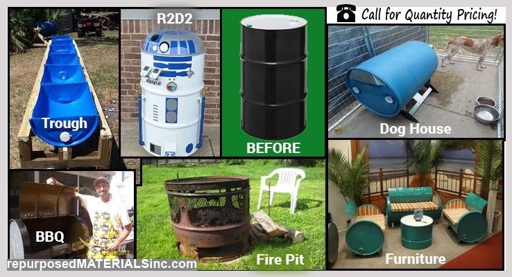outstanding used 55 gallon drum inventory | repurposedmaterials | recycle design 55 gallon drum fireplace picture