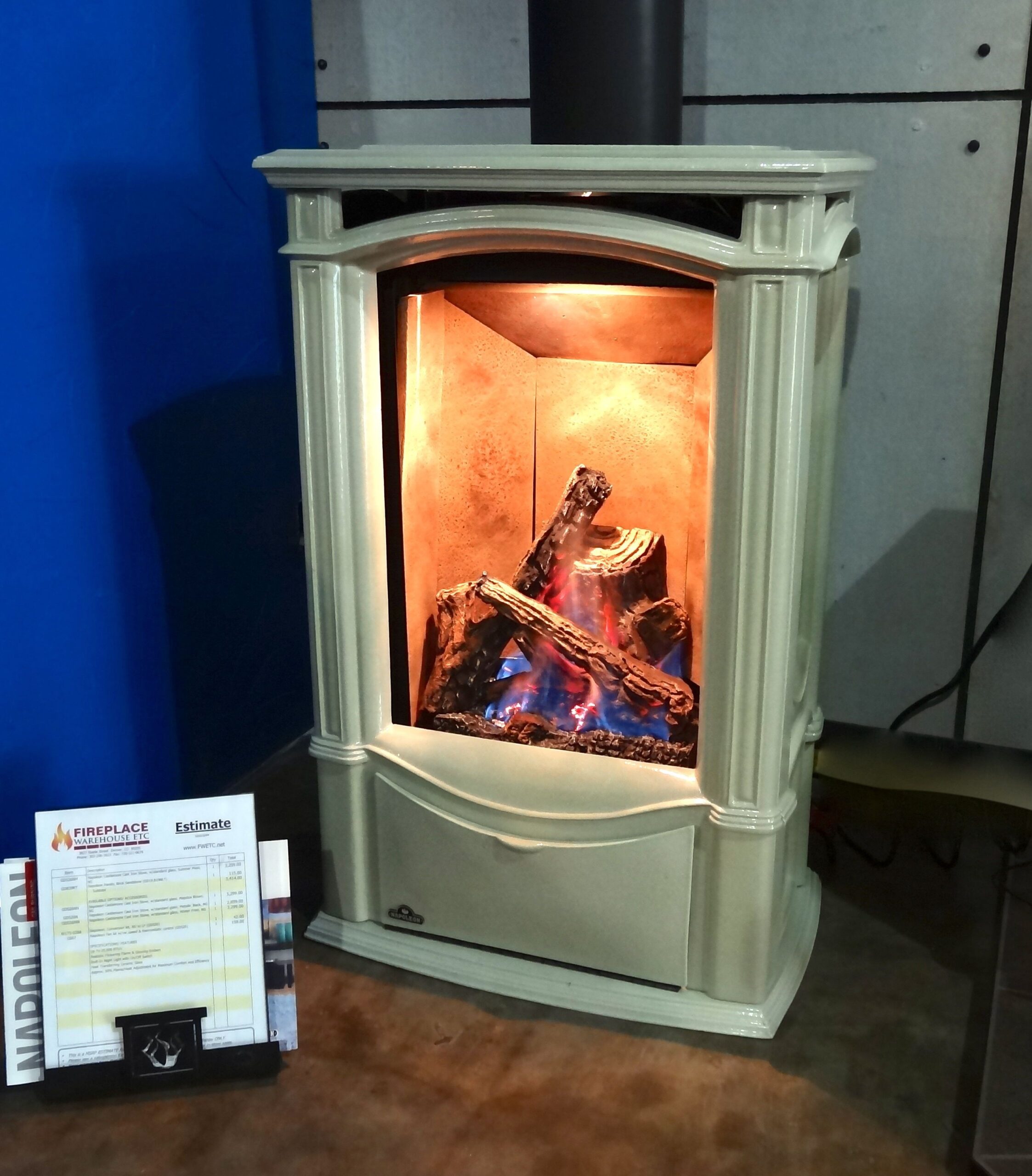 picture of gas stove fireplace free standing ventless gas fireplace | gas stove free standing ventless gas fireplace image