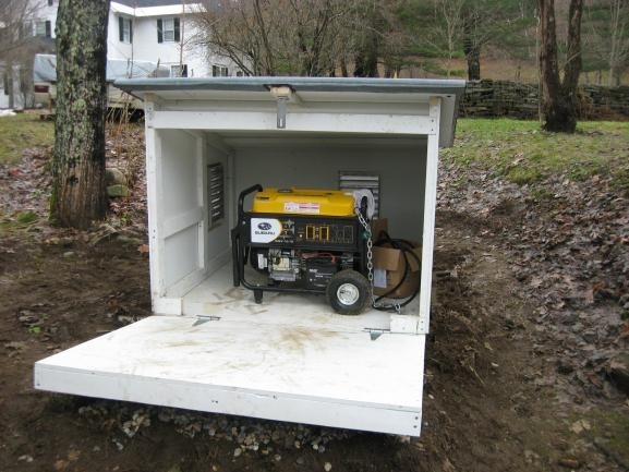 picture of generator in rain doityourself community forums my gas fireplace keeps going out photo