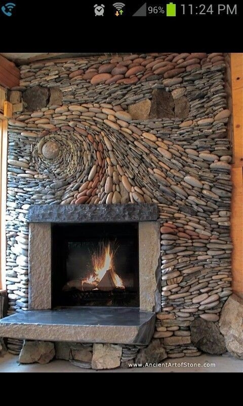picture of good air stone fireplace : how to build an air stone fireplace outdoors how to build a indoor fireplace photo