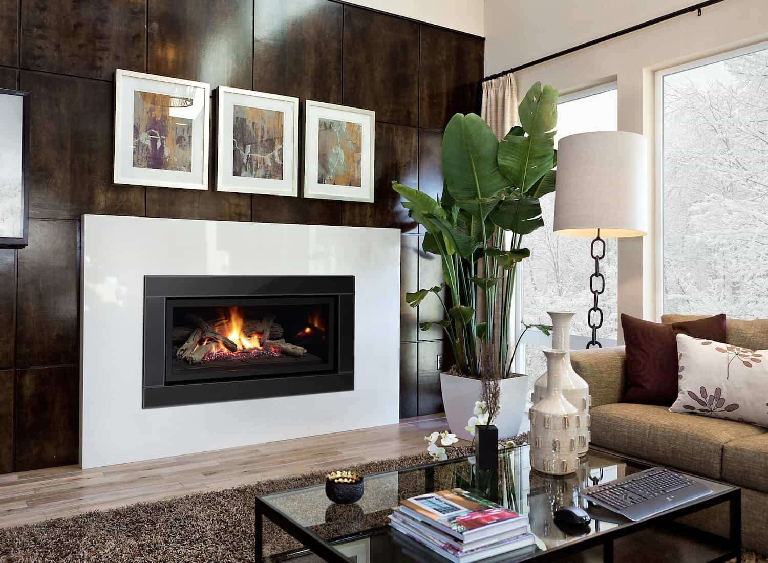 picture of top 3 reasons to install a regency gas fireplace insert today! cressy how to make fireplace doors image