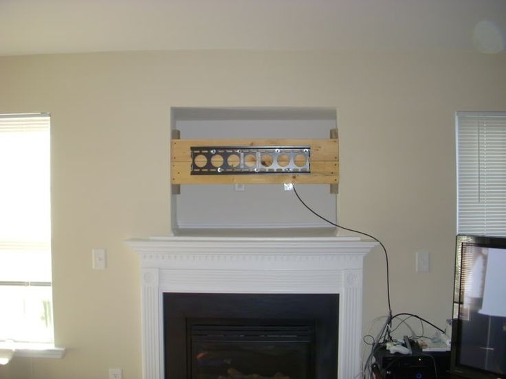 Best Tv Above Fireplace Where To Put Cable Box Best Deals