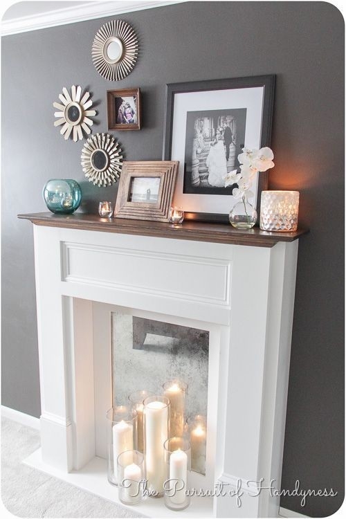 remarkable a stunning look alike: 10 diy faux fireplaces that look like the real fake fireplaces that look real pics