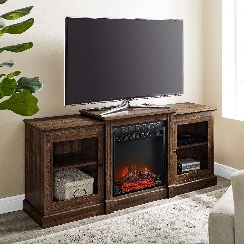 splendid #fireplace corner #fireplace screen #fireplace vintage in 2020 | built 60 inch tv stand with electric fireplace picture
