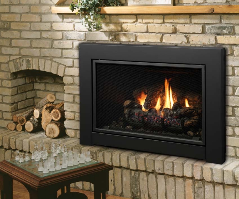 splendid kingsman gas fireplace direct vent gas insert idv33/idv36 the vented gas fireplace insert photo